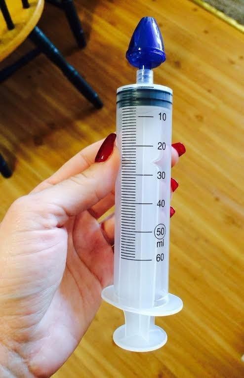 EZY DOSE Sinus and Allergy Relief Syringe, Nose Rinse Kit for Home or Travel, Nasal Irrigation for Sinus Pressure and Congestion Relief, Easy to Use, Includes 10 Saline Packets, BPA Free customer photo 1