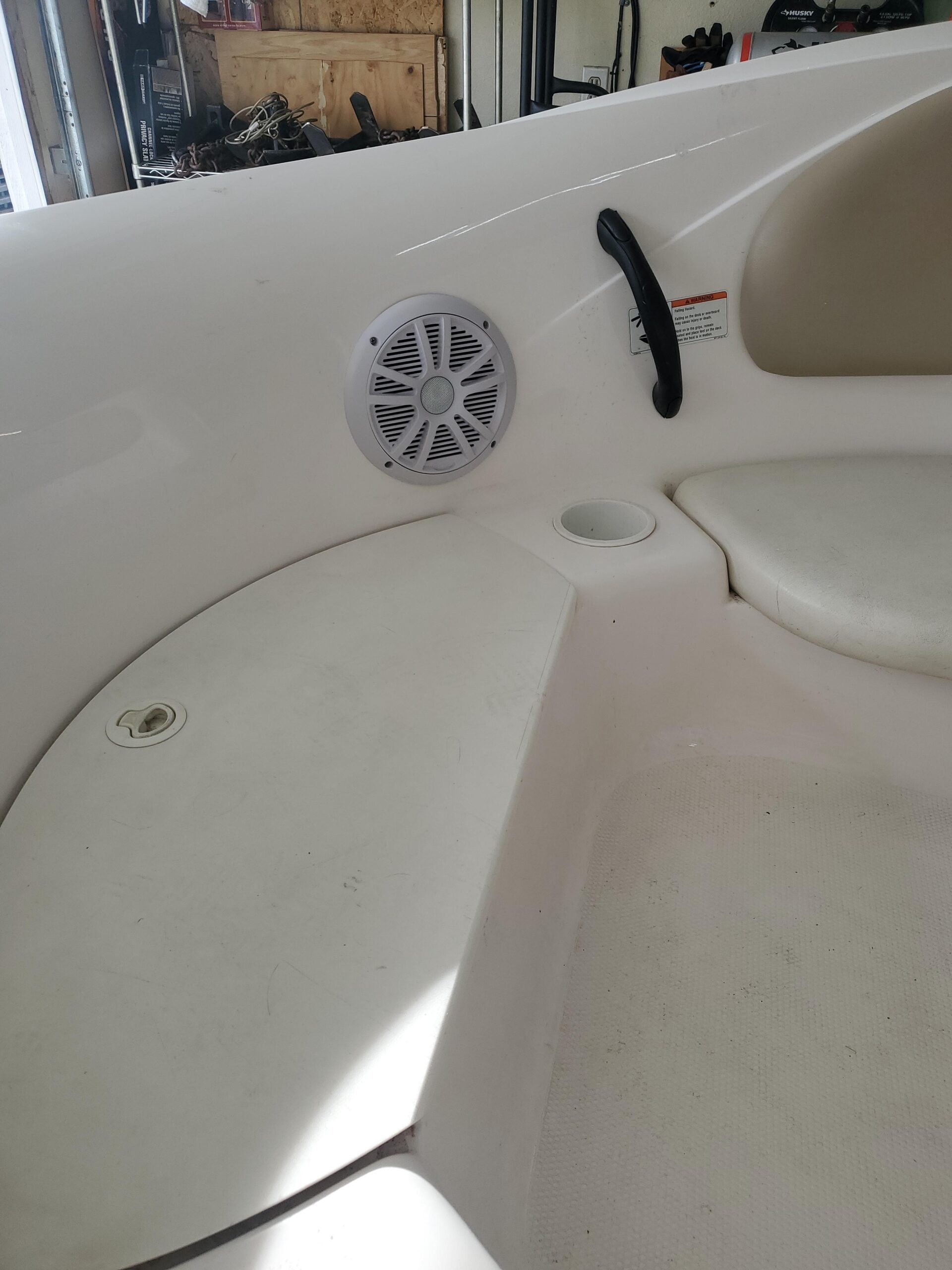 BOSS Audio Systems MR6B 6.5 inch Marine Stereo Boat Speakers - 180 Watts (pair), 2 Way, Full Range, Tweeters, Coaxial, Weatherproof, Sold in Pairs customer photo 2