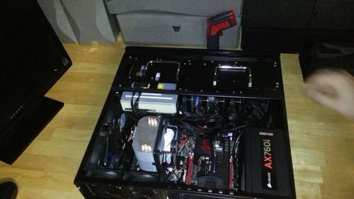 SilverStone Technology Home Theater Computer Case with Aluminum Front Panel for E-ATX/ATX/Micro-ATX Motherboards GD08B customer photo 1