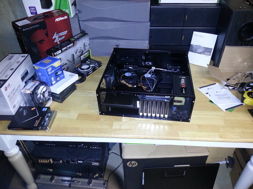 SilverStone Technology Home Theater Computer Case with Aluminum Front Panel for E-ATX/ATX/Micro-ATX Motherboards GD08B customer photo 2