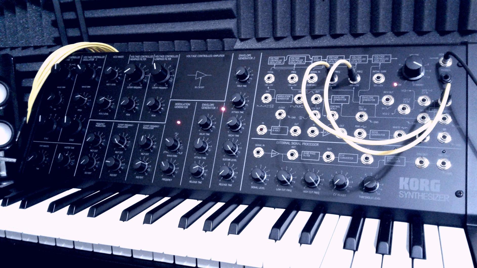 Korg MS-20 Mini Semi-Modular Analog Synthesizer (MS20MINI) customer photo 2