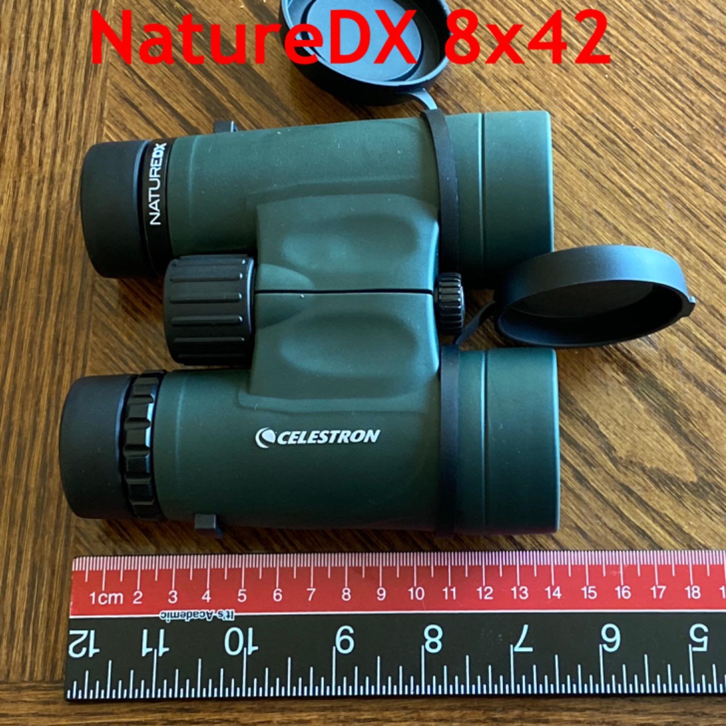 Celestron - Nature DX 8x42 Binoculars - Ideal for Birding and Outdoors - 42mm Objective Lenses - Wide 7.4 Degree Field of View - BaK-4 Prisms - Fully Multi-Coated - Waterproof and Fogproof customer photo 2