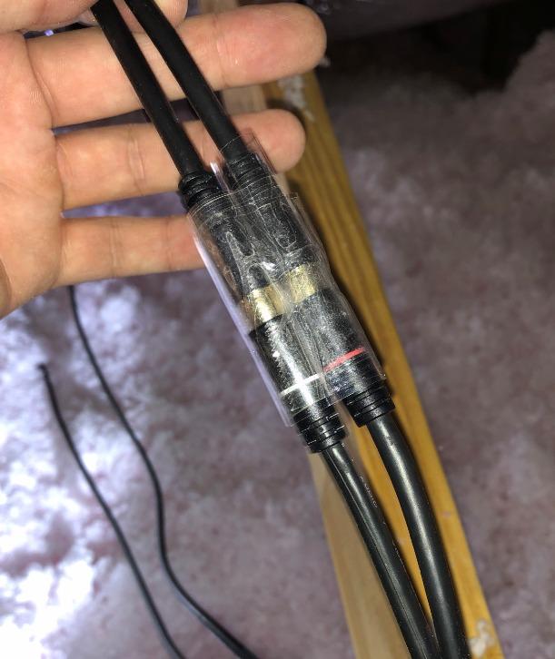 CableDirect - 3ft RCA/Phono Cable, 2 × 2 Plugs, Stereo Audio Cable, Practically Break-Proof & Flawless Sound Quality (coaxial, subwoofer/amp/HiFi & Home Cinema/Blu-ray, Analog & Digital) customer photo 2