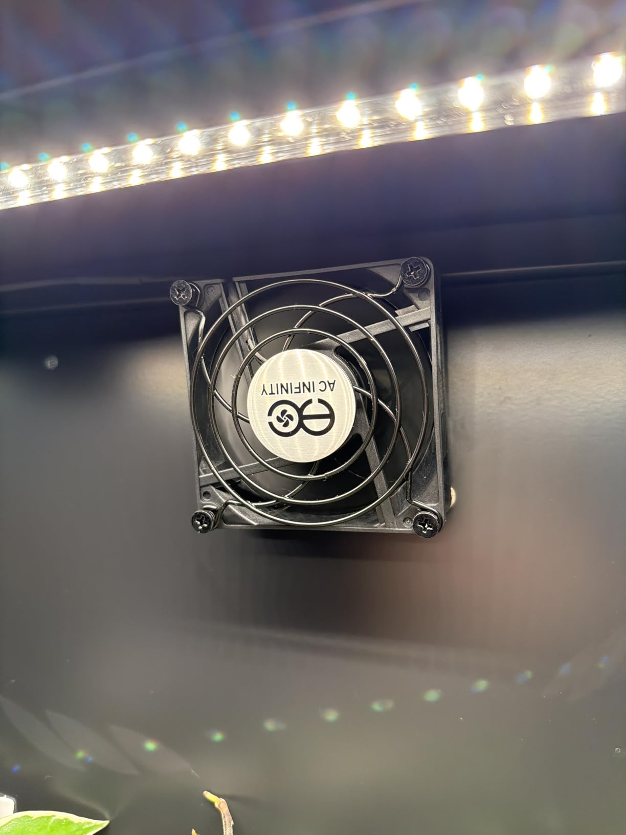 AC Infinity MULTIFAN S3, Quiet 120mm USB Fan, UL-Certified for Receiver DVR PlayStation Xbox Computer Cabinet Cooling customer photo 1
