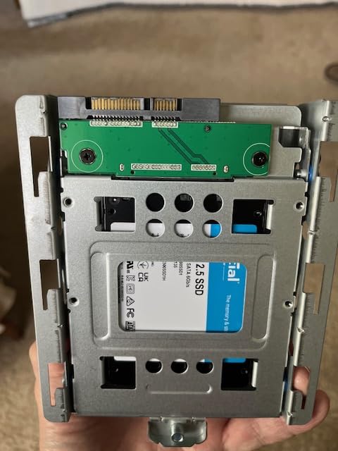 SABRENT 2.5 Inch to 3.5 Inch Internal Hard Disk Drive Mounting Bracket Kit (BK-HDDH) customer photo 2