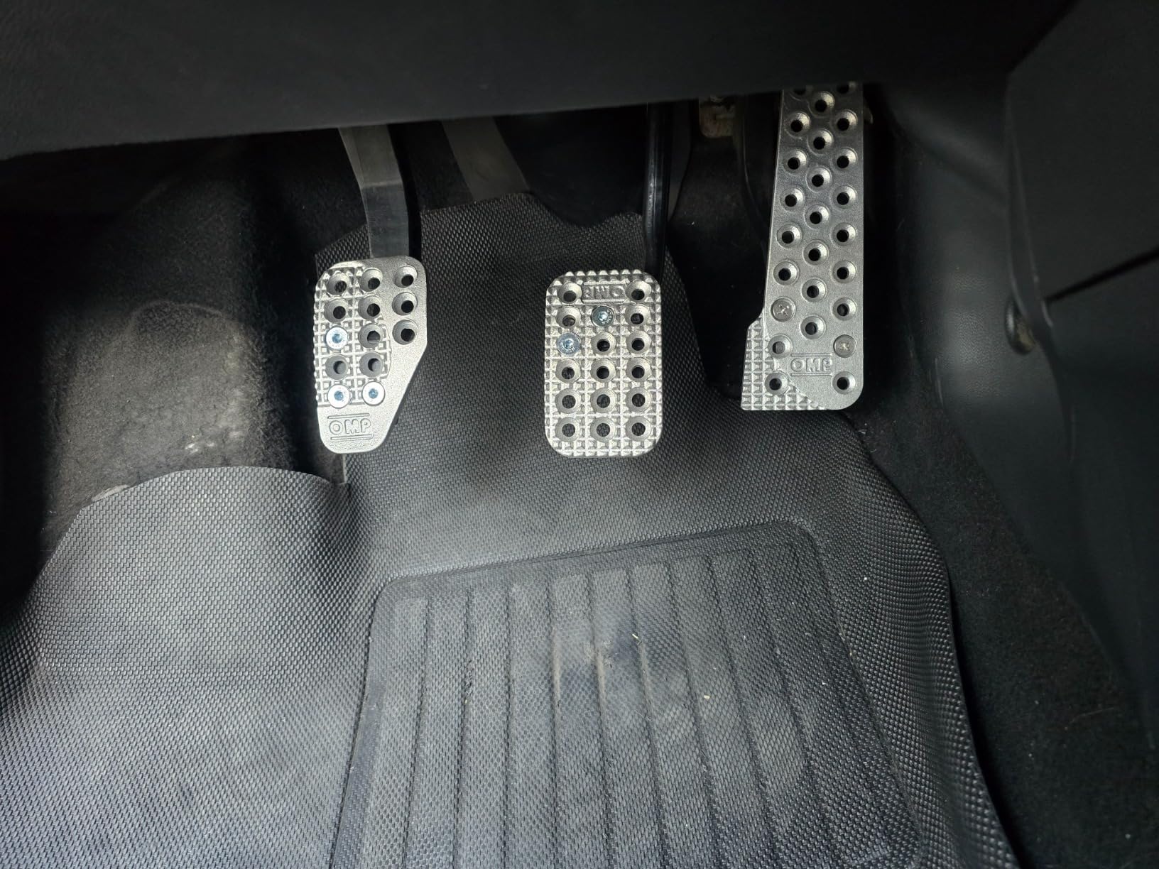 OMP (OA/1010 Racing Pedal Set, silver customer photo 1