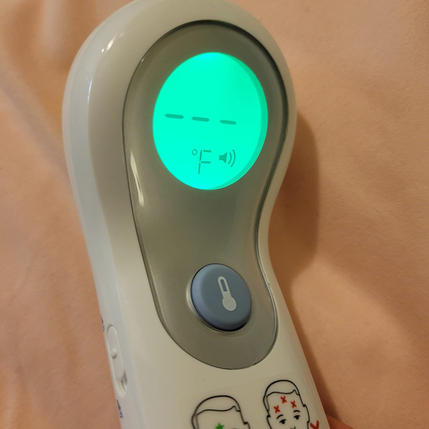 Braun No Touch and Forehead Thermometer - Touchless Thermometer for Adults, Babies, Toddlers and Kids, Color-Coded Fever Guidance, Fast, Reliable, and Accurate Results customer photo 2
