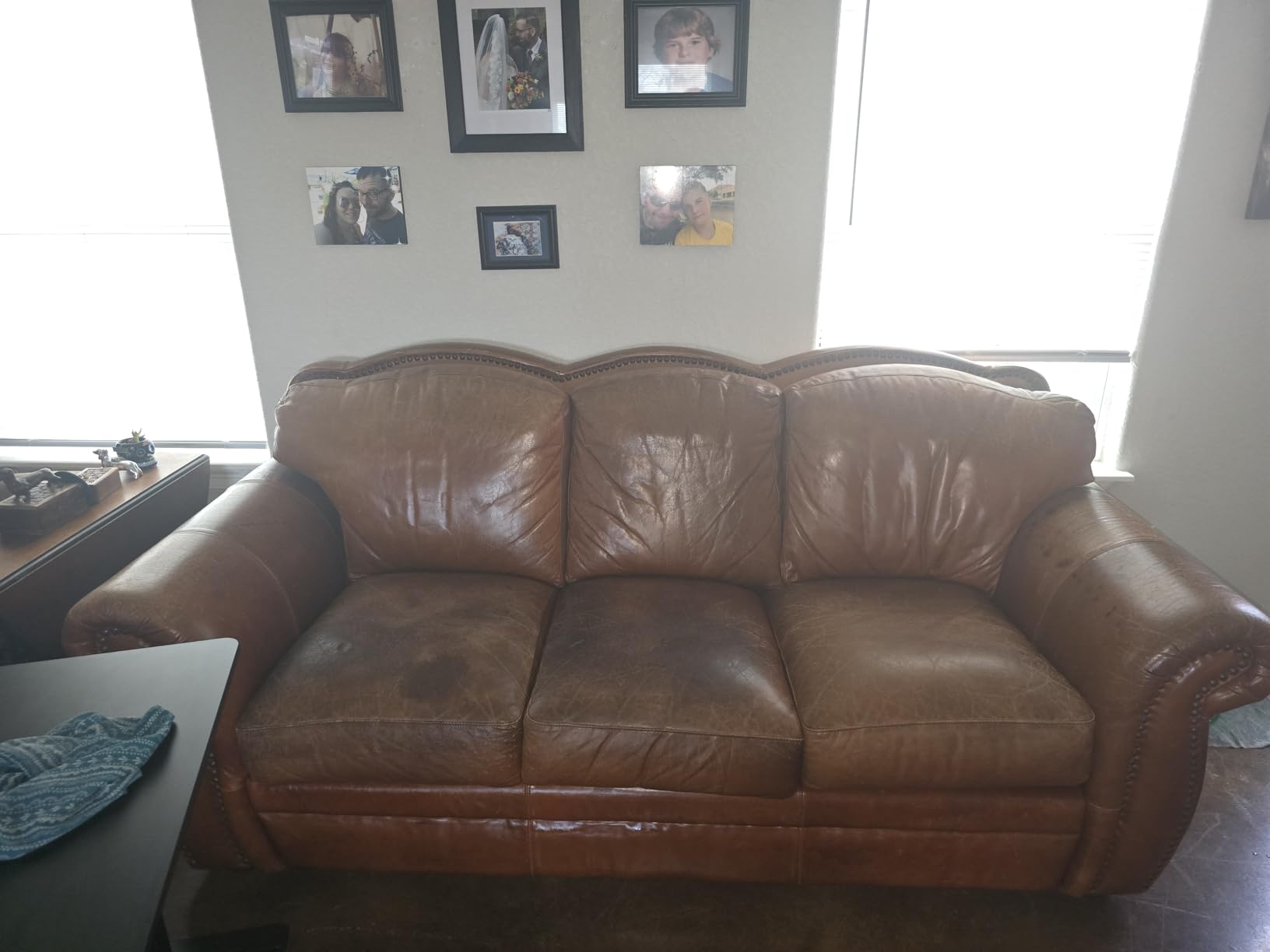 Leather Honey Leather Cleaner: Non-Toxic Leather Care Made in the USA Since 1968. Deep Cleans Leather, Faux & Vinyl - Couches, Car Seats, Purses, Tack, Shoes & Bags. Safe Any Colors & White Leather customer photo 1