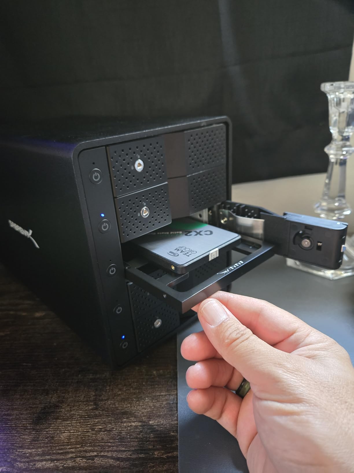 SABRENT 2.5 SSD & SATA Hard Drive to Desktop 3.5 SATA Bay Converter Mounting Kit (BK-PCBS) customer photo 1