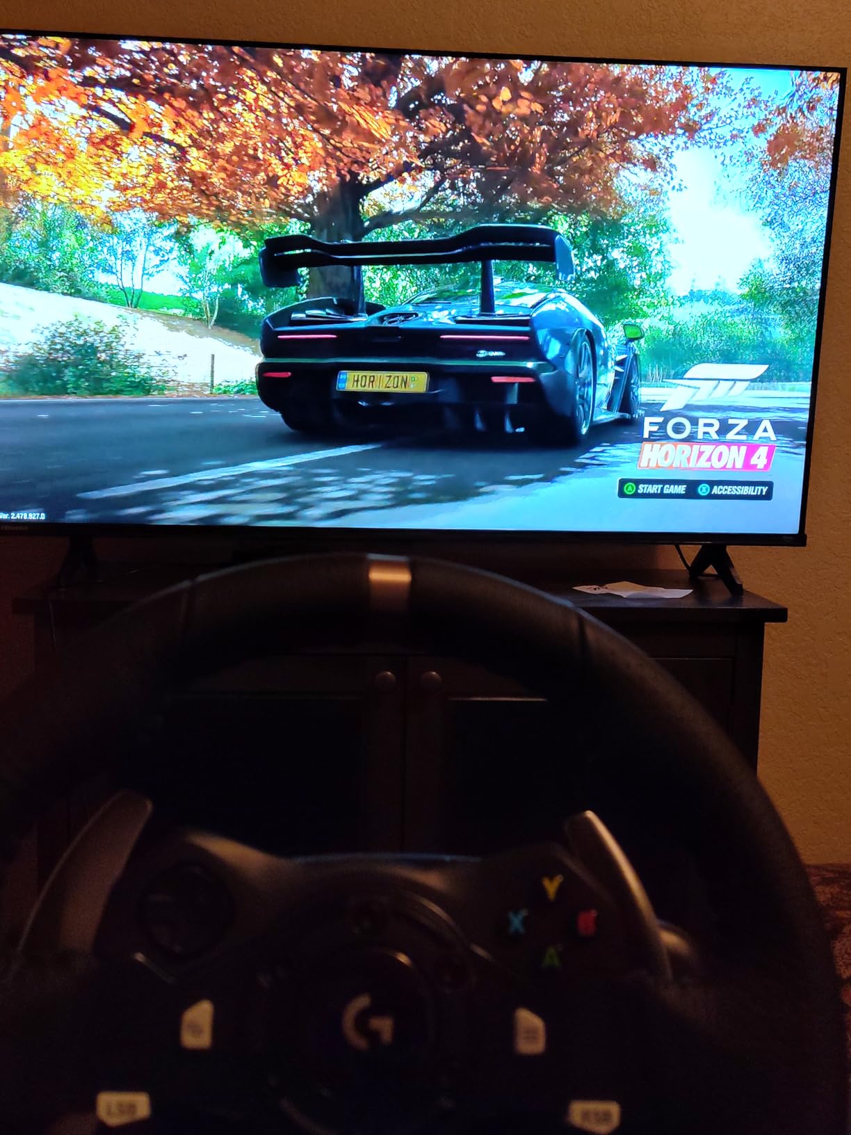 Logitech G920 Driving Force Racing Wheel and Floor Pedals, Real Force Feedback, Stainless Steel Paddle Shifters, Leather Steering Wheel Cover customer photo 2