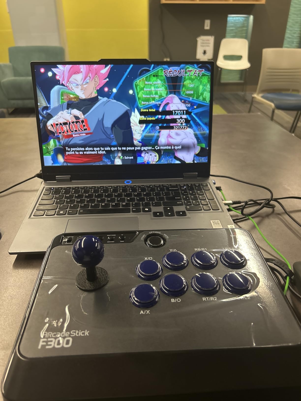 F300 Arcade Fight Stick Joystick for Switch/Switch 2, PS4, PS3, Xbox Series S/X, Xbox One, Xbox 360, macOS, Windows, Steam Deck and more customer photo 2