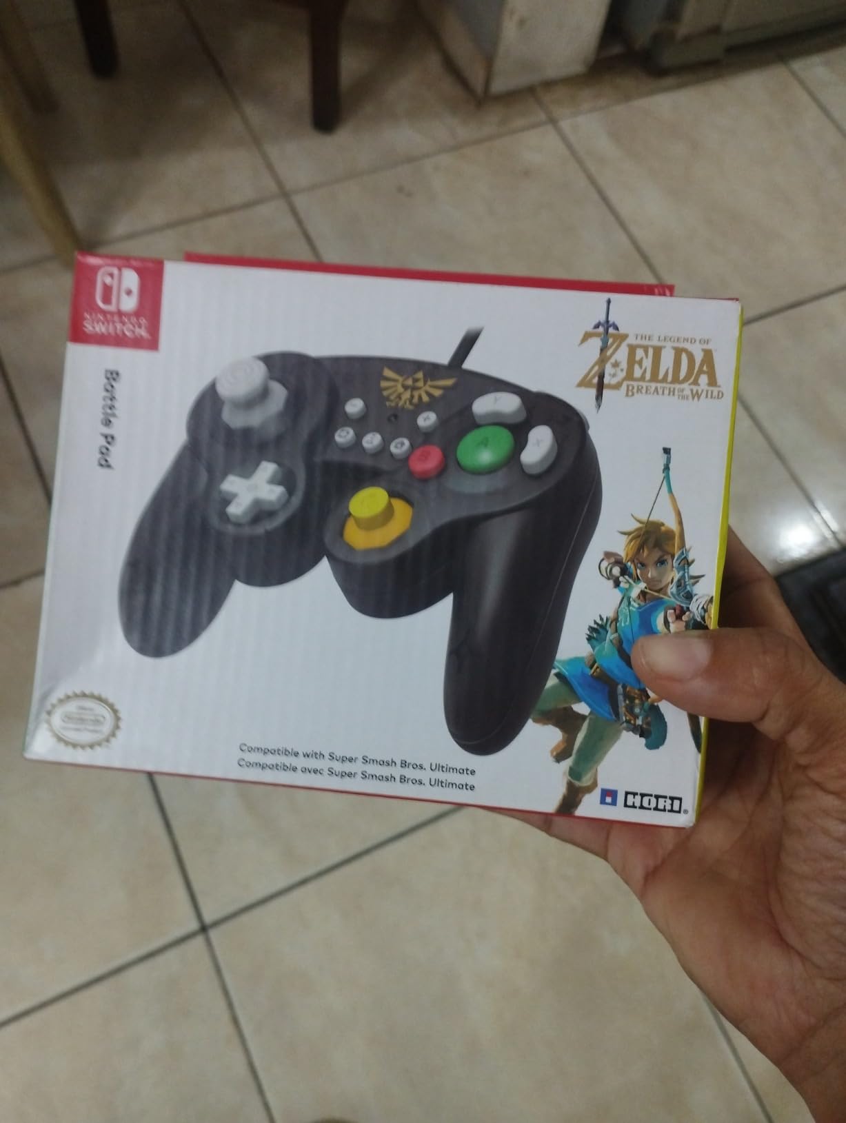 HORI Nintendo Switch Battle Pad (Mario) GameCube Style Controller - Nintendo Switch customer photo 1