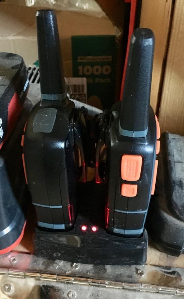 Cobra ACXT645 Waterproof Walkie Talkies - Rechargeable, 22 Channels, Long Range 35-Mile Two-Way Radio Set, Black and Orange (2-Pack) customer photo 2