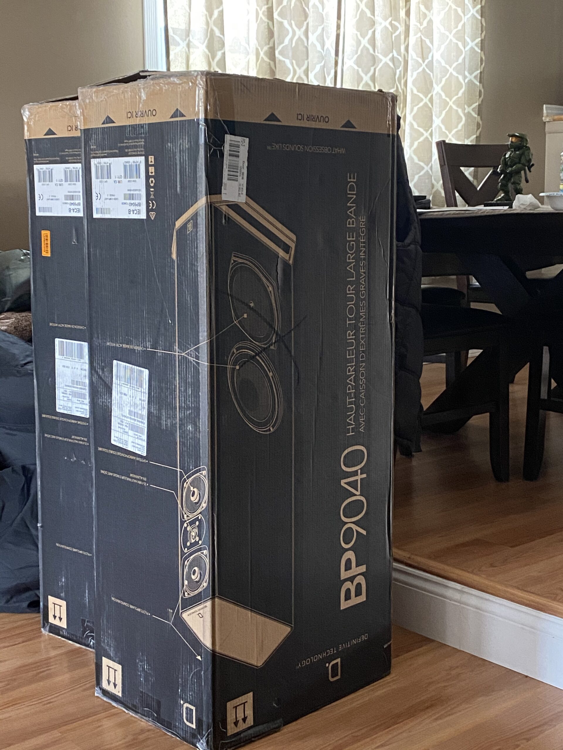 Definitive Technology BP-9040 Tower Speaker, Built-in Powered 8” Subwoofer customer photo 2