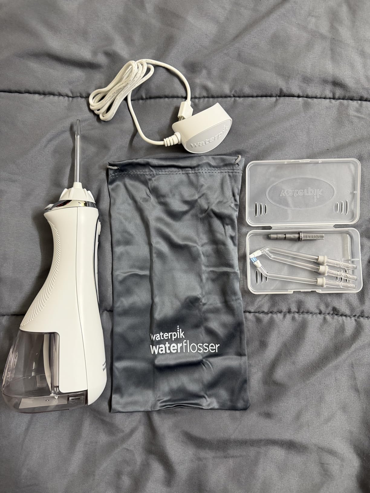 Waterpik Cordless Advanced 2.0 Water Flosser For Teeth, Gums, Braces, Dental Care With Travel Bag and 4 Tips, ADA Accepted, Rechargeable, Portable, and Waterproof, White WP-580 customer photo 2
