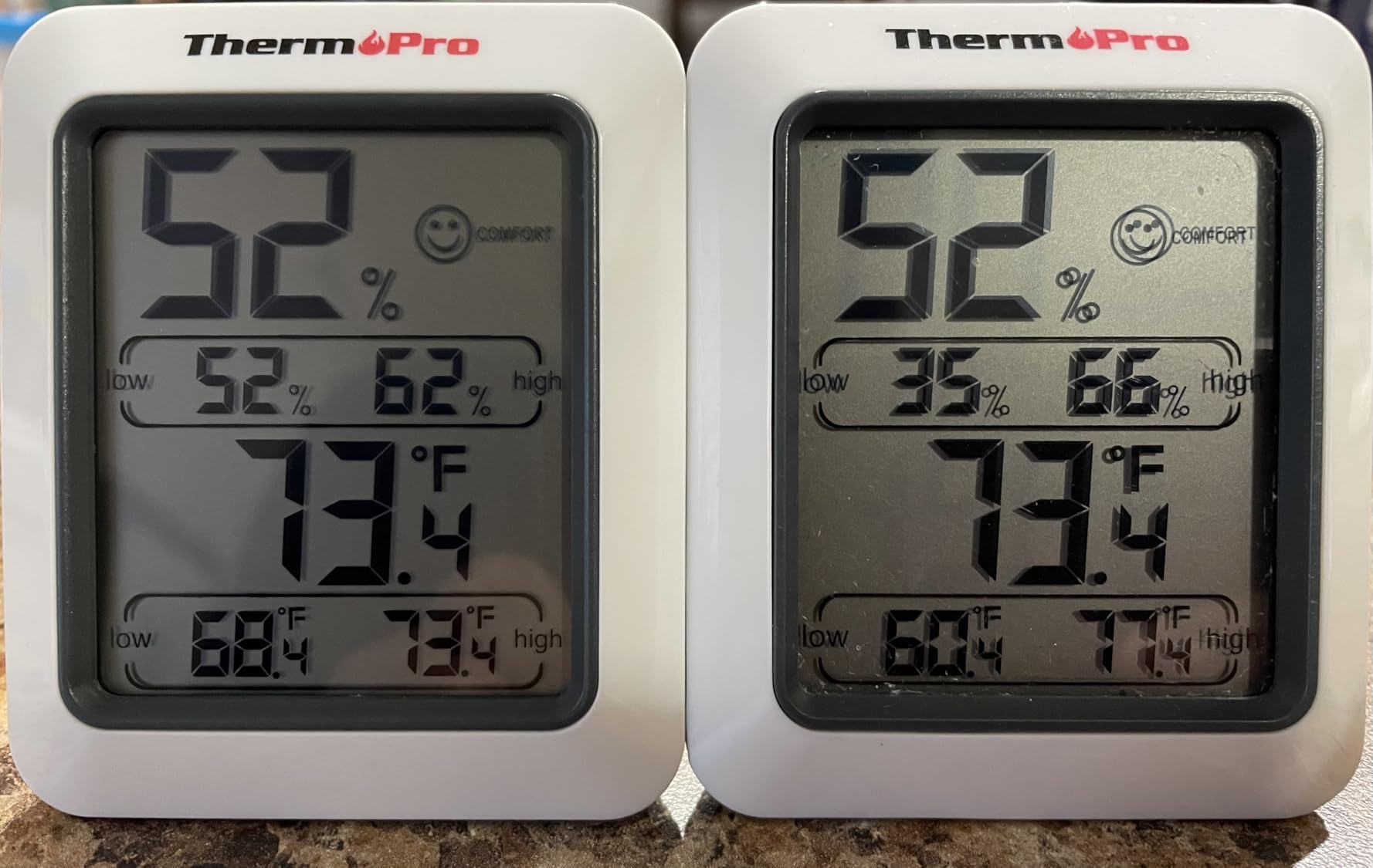 TempPro TP50 Digital Hygrometer Indoor Thermometer Room Thermometer and Humidity Gauge with Temperature Humidity Monitor(Previously ThermoPro) customer photo 2