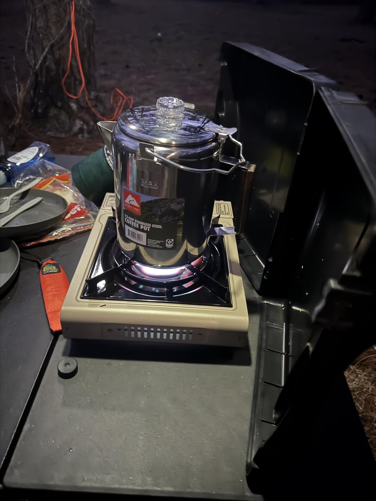 Gas One GS-3400P Propane or Butane Stove Dual Fuel Stove Portable Camping Stove - Patented - with Carrying Case customer photo 2