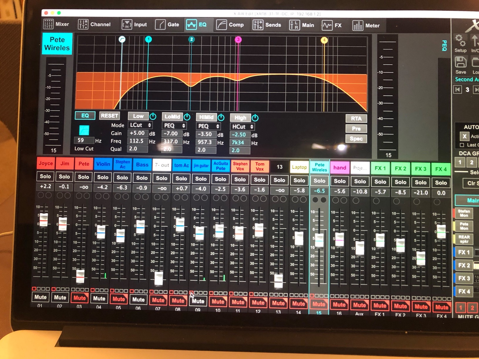 Behringer X AIR XR18 18-Channel, 12-Bus Digital Mixer for iPad/Android Tablets with 16 Programmable Midas Preamps customer photo 1