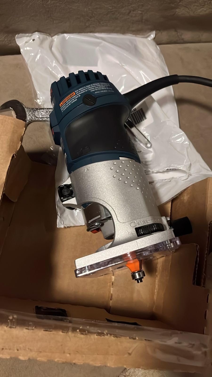 BOSCH PR20EVS Colt 1.0 HP Variable-Speed Palm Router - 5.6 Amp Motor, Soft Start, Constant ResponseCircuitry, Ergonomic Grip, Rugged Aluminum Base, Fixed, Quick-Clamp System, 1/4