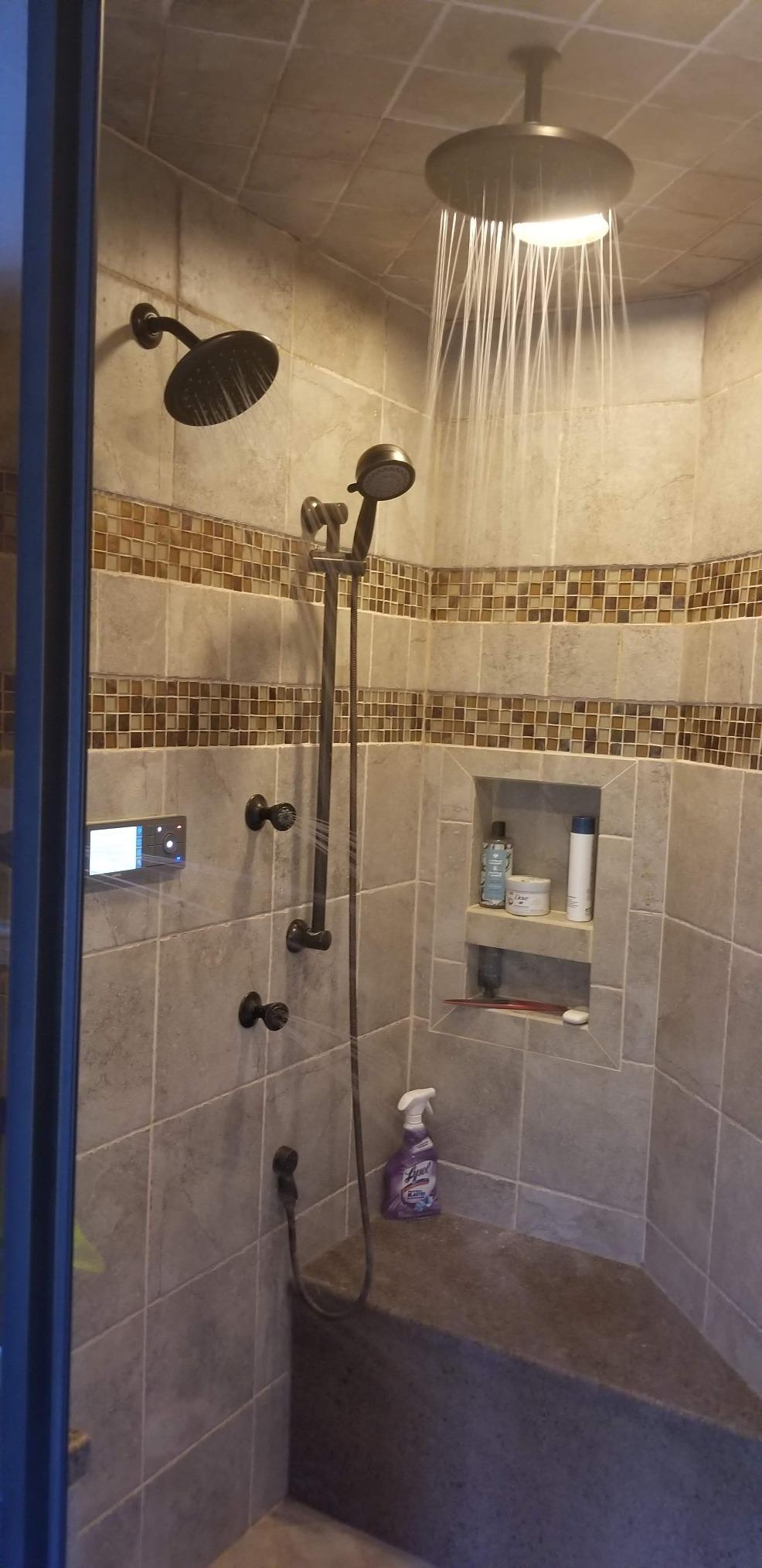 Moen Terra Beige Smart Shower 2-Outlet Digital Water System Controller for Thermostatic Shower Valve, TS3302TB customer photo 2