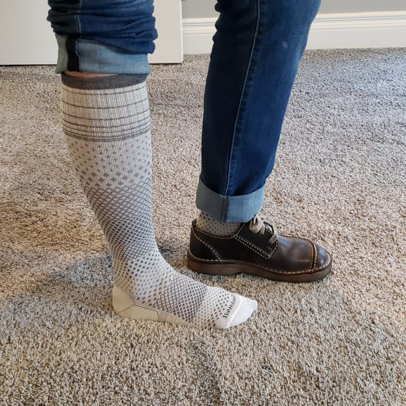 Women's Micro Grade Moderate Graduated Compression Sock customer photo 1