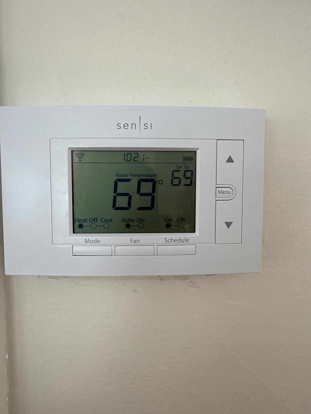 Emerson Sensi Wi-Fi Smart Thermostat for Smart Home, DIY, Works With Alexa, Energy Star Certified, ST55 customer photo 2