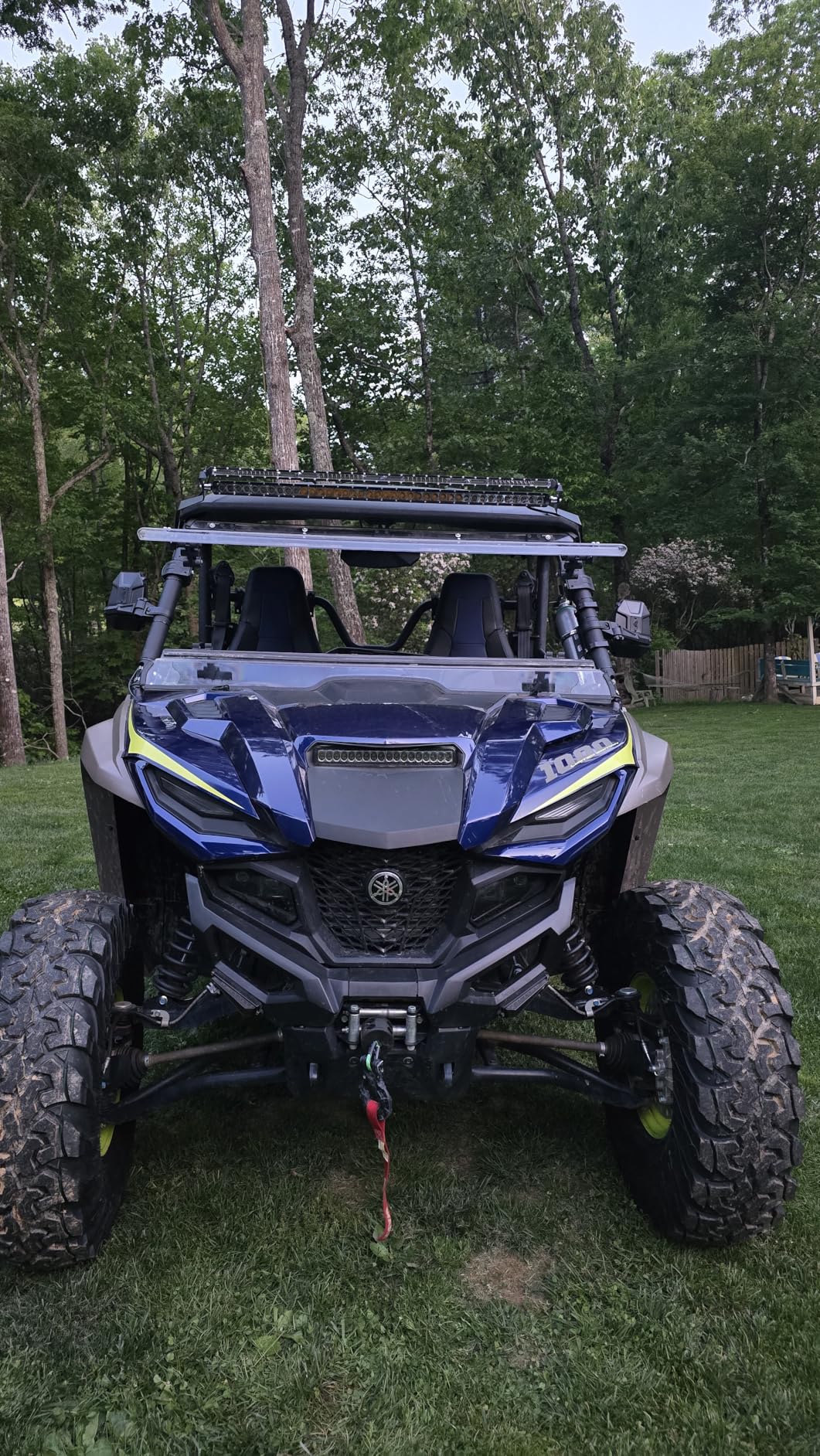 ATV TEK, UTVMIR-ES1, Elite UTV Deluxe Single Side Mirror with Dual Axis Breakaway - Round Tube & Profiled roll cages customer photo 1