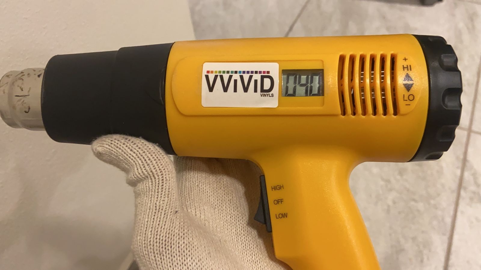 VViViD Professional Heat Gun Automotive Vinyl Wrap Tool Including Precision Nozzle and 3M Toolkit (Incl. Nozzle, Toolkit & Digi. Thermometer) customer photo 1