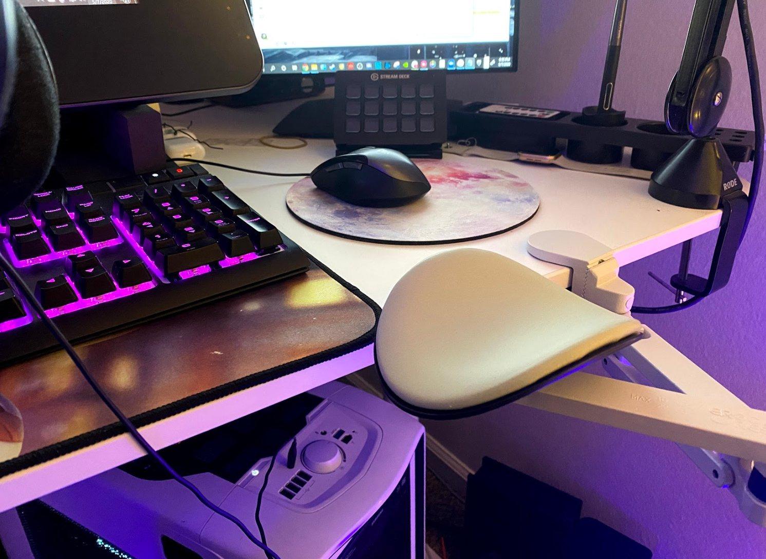 ErgoRest 30013 Articulating Arm Support - White - Standard Arm (14.25
