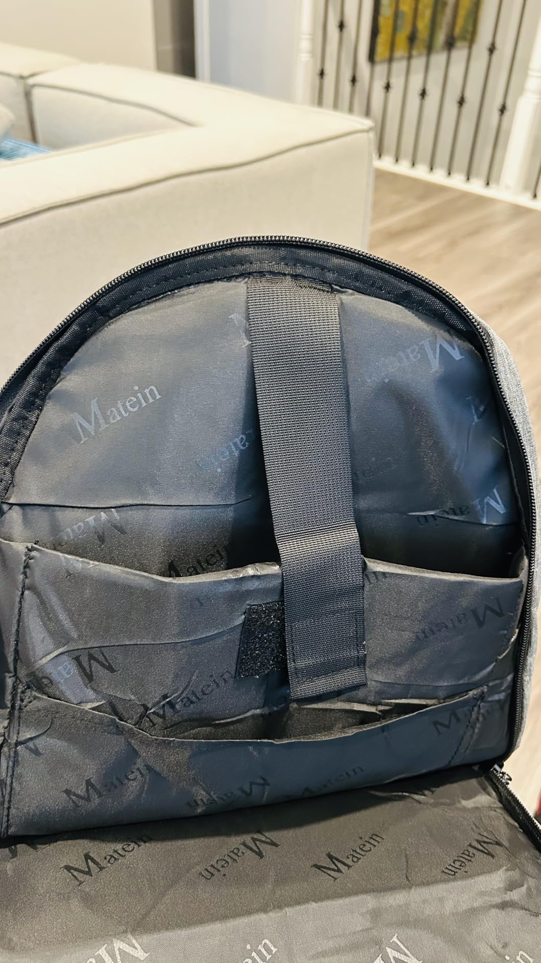 MATEIN Travel Laptop Backpack, Business Anti Theft Slim Sturdy Laptops Backpack Personal Item Bag, Water Resistant College School Computer Bag Gift for Men & Women Fits 15.6 Inch Notebook, Grey customer photo 2