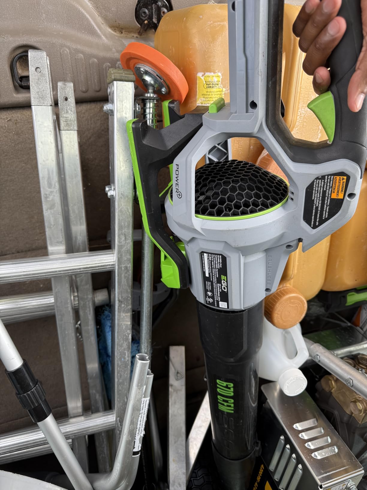 EGO POWER+ Leaf Blower, Cordless Electric 530 CFM, Includes 56V 2.5Ah Battery and Charger - LB5302 customer photo 1