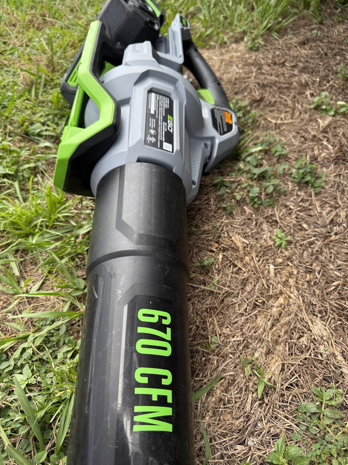 EGO POWER+ Leaf Blower, Cordless Electric 530 CFM, Includes 56V 2.5Ah Battery and Charger - LB5302 customer photo 2