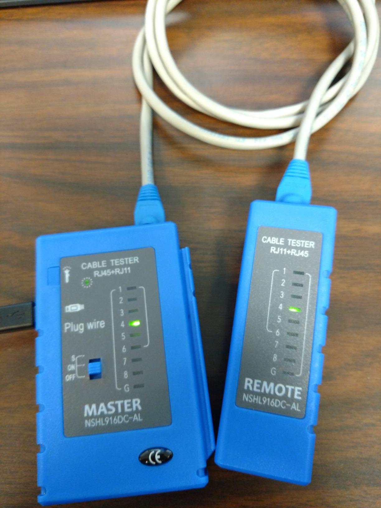 Network Cable Tester Test Tool RJ45 RJ11 RJ12 CAT5 CAT6 UTP USB LAN Wire Ethernet customer photo 1