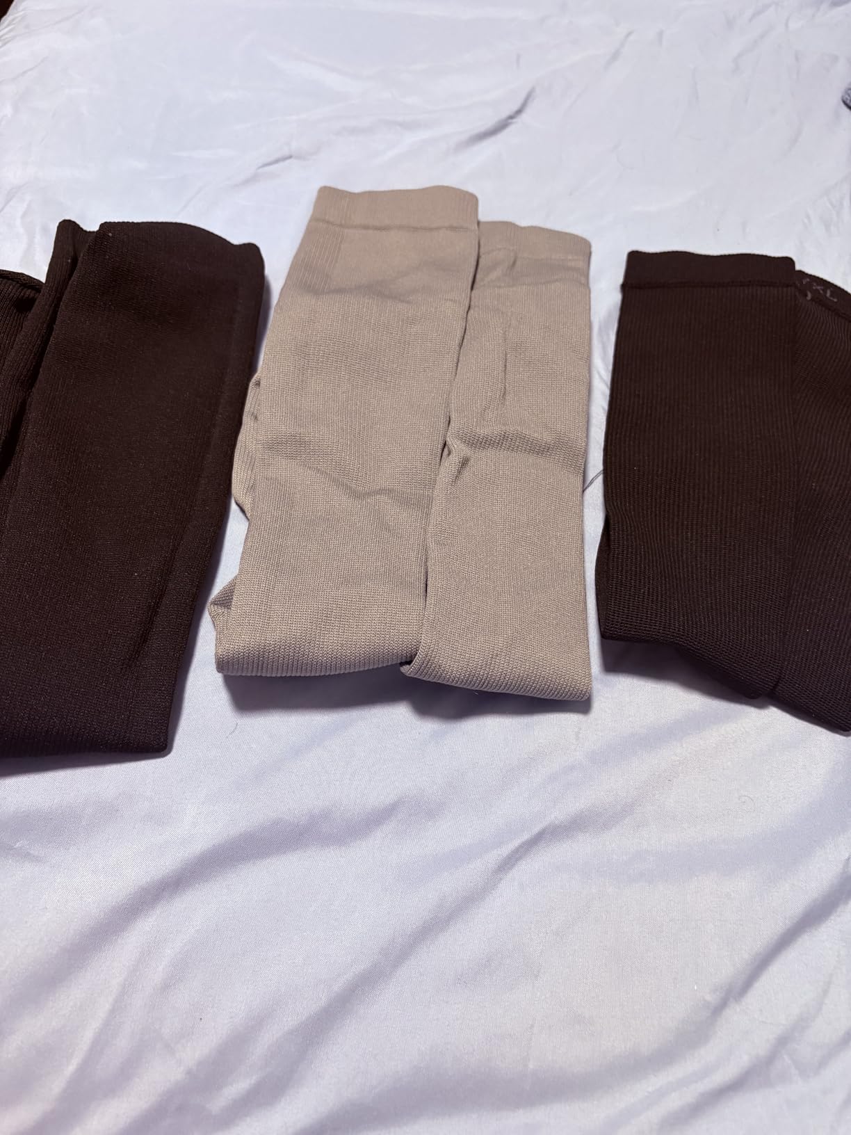 Compression Socks for Women & Men Circulation (3 Pairs) 15-20 mmHg is Best Support for Athletic Running Cycling customer photo 2
