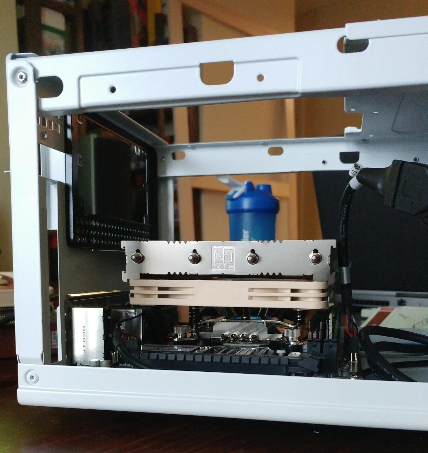 Noctua NH-L12S, Premium Low Profile CPU Cooler with Quiet 120mm PWM Fan (Brown) customer photo 1
