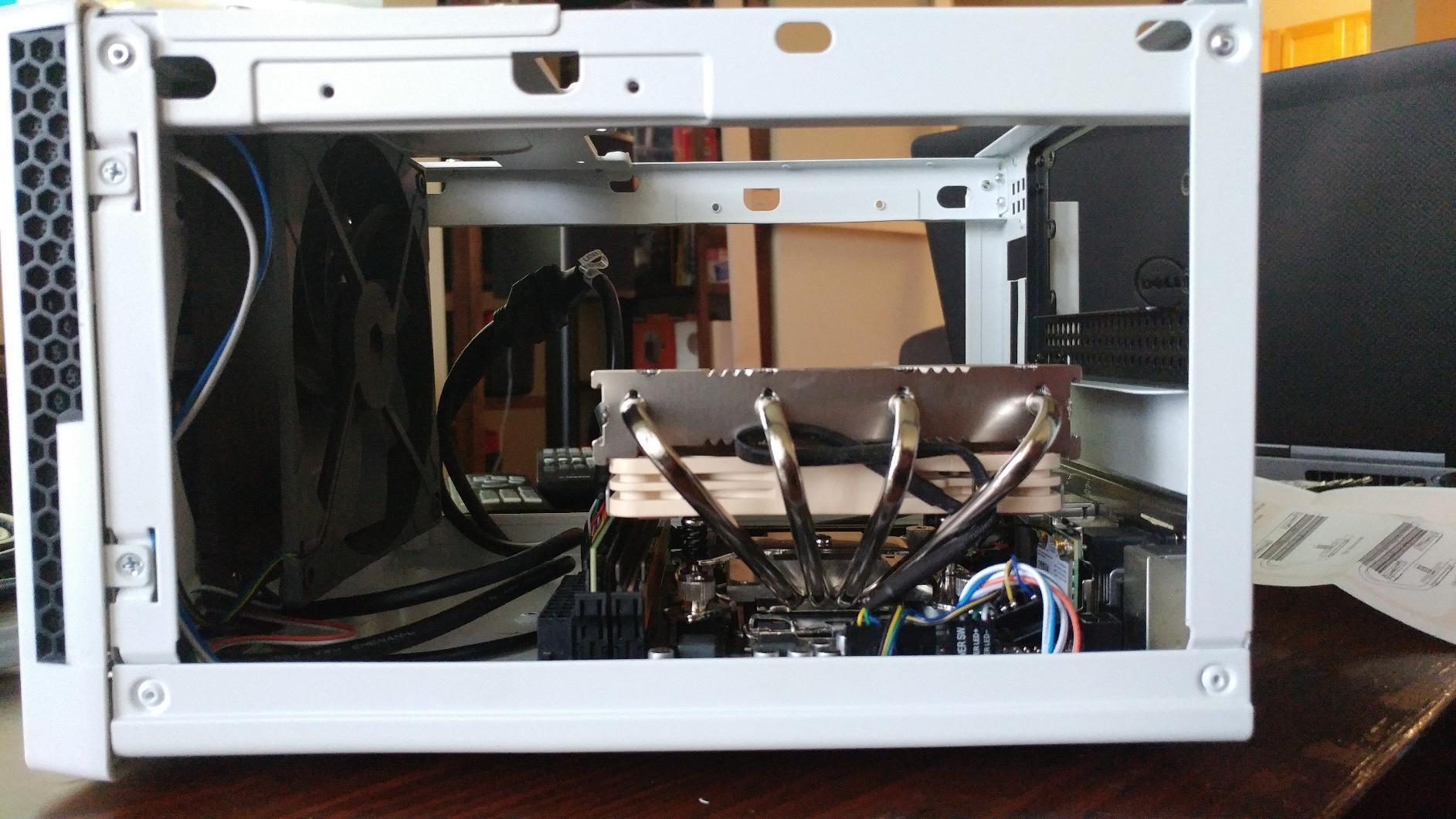 Noctua NH-L12S, Premium Low Profile CPU Cooler with Quiet 120mm PWM Fan (Brown) customer photo 2