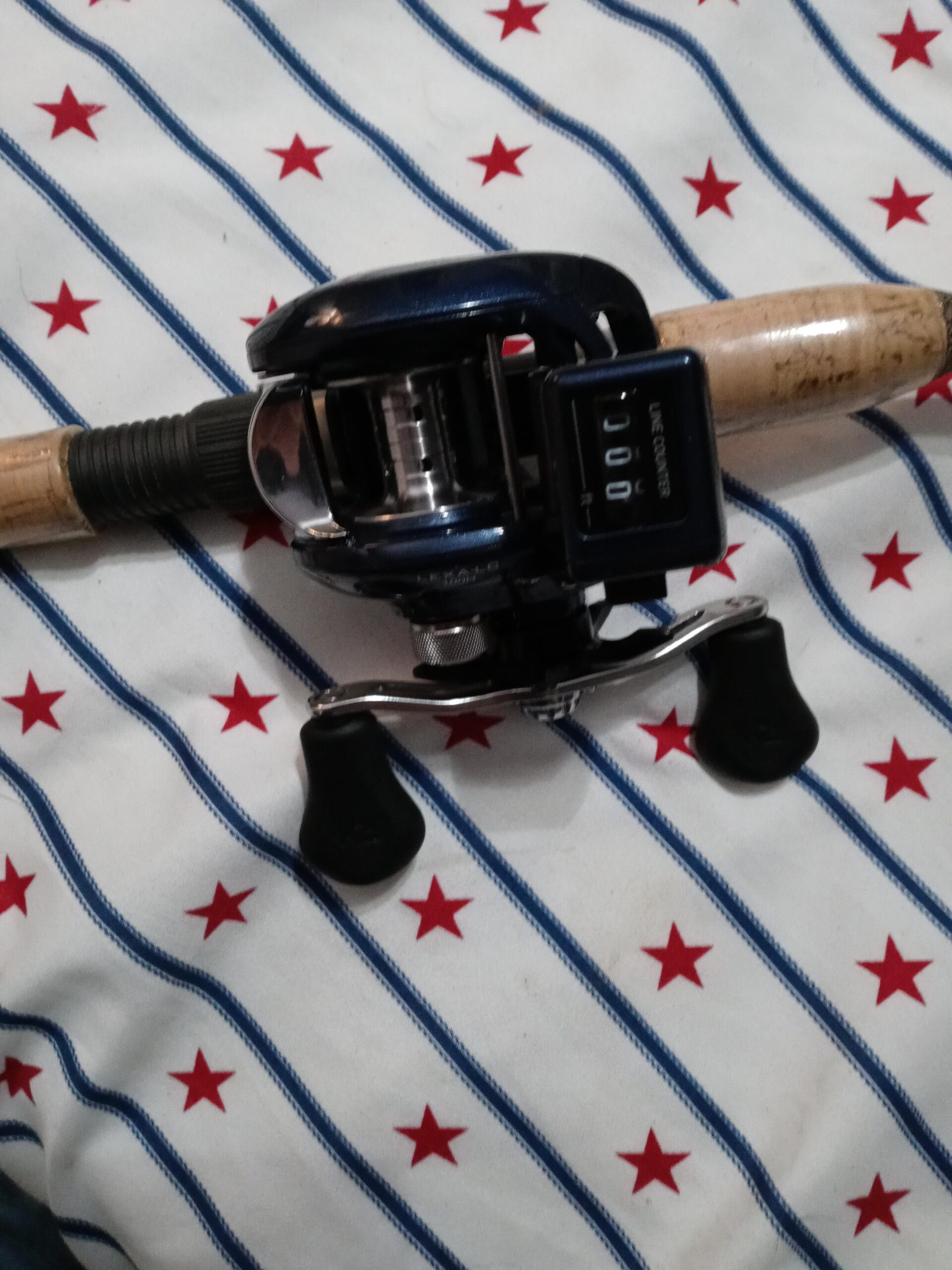 Daiwa Reels Line Counter LEXA-LC100H Lexa 100Linecounter Baitcasting Reel,Blue customer photo 2