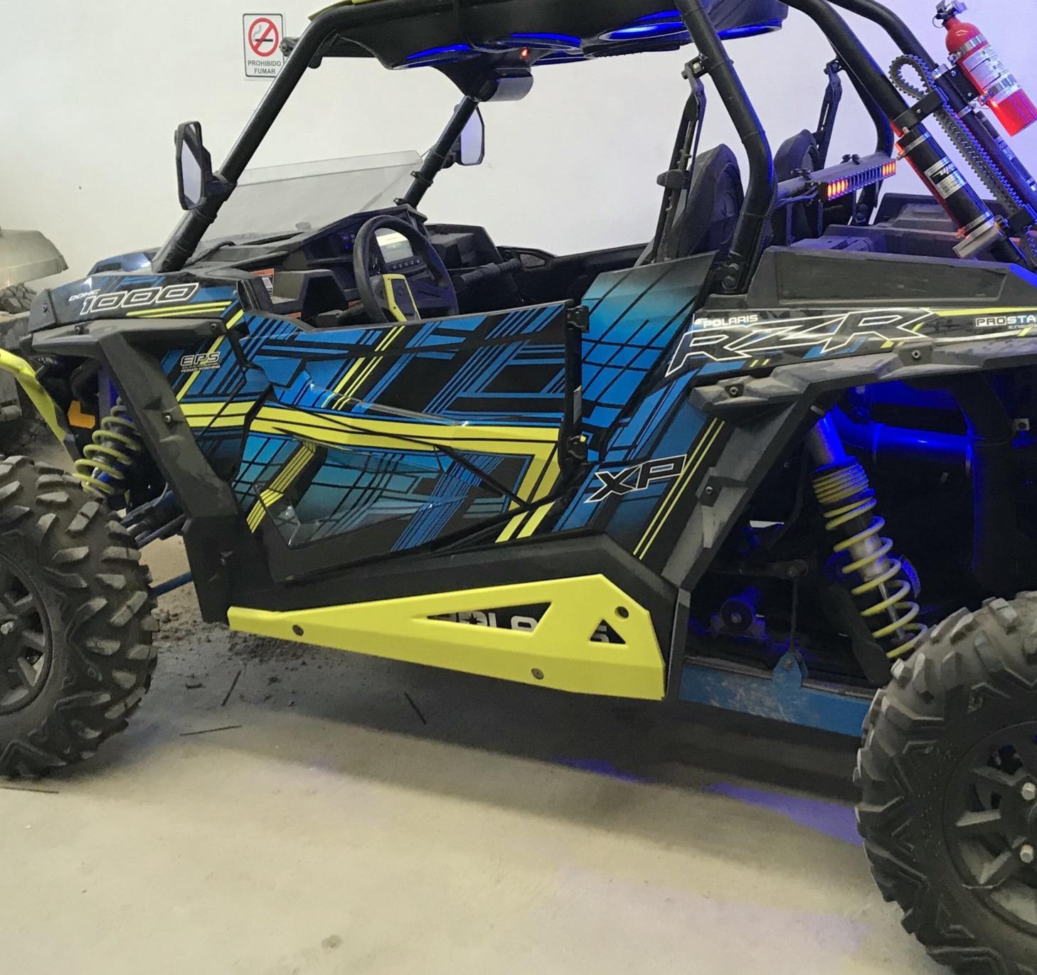 KEMIMOTO XP 1000 Lower Door Inserts, UTV Lower Half Doors Panels Compatible with 2014-2023 Polaris RZR XP 1000 S 900 Turbo 60 Models Replacement 2879509 2 Doors customer photo 1