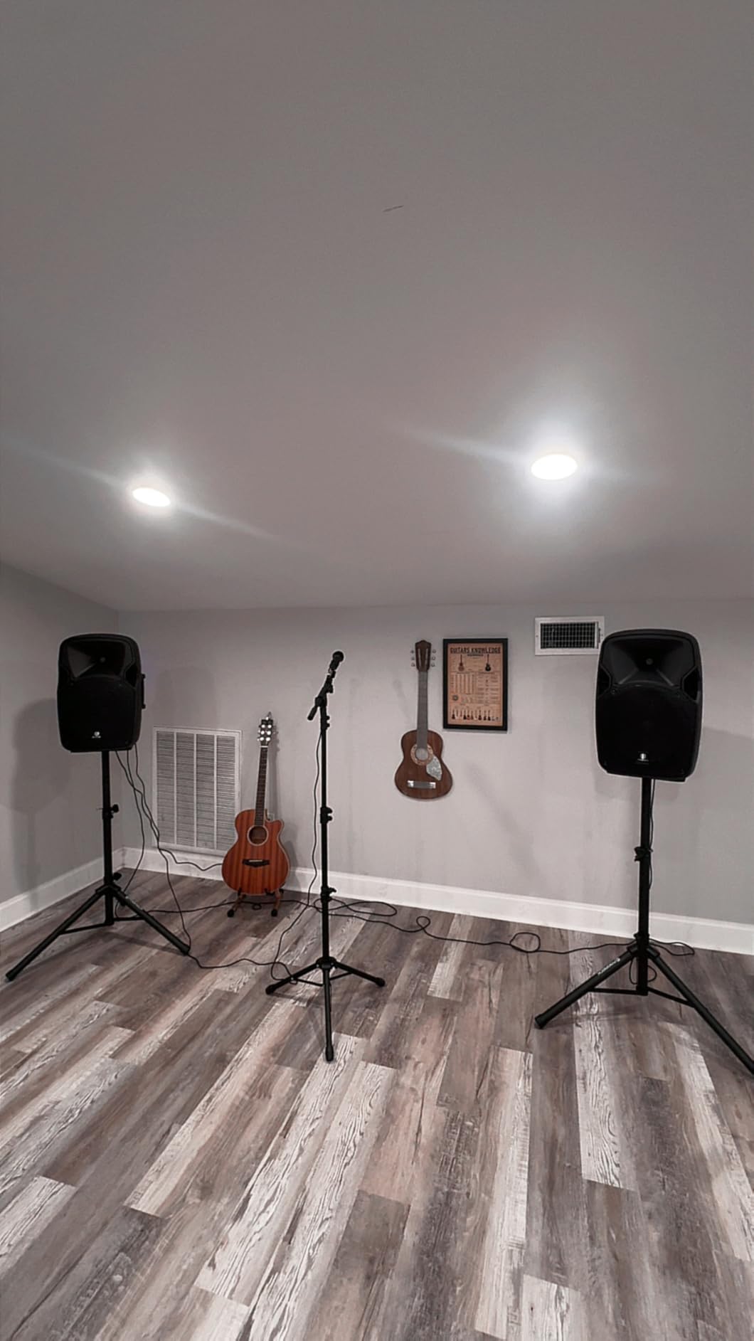 PRORECK Party 12 - 12-Inch 1800W 2-Way Powered PA Speaker System Combo Set with Bluetooth/USB/SD Card/FM/Remote Control/Speaker Stands customer photo 1