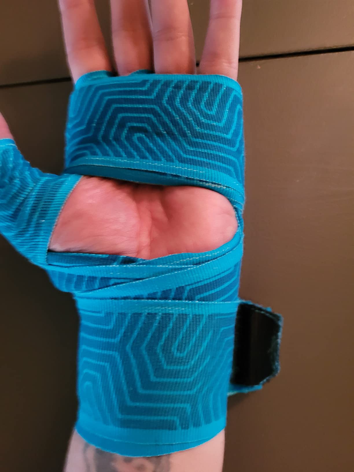 Perfect Stretch Hand Wraps Orange / One Size - 180 in customer photo 2