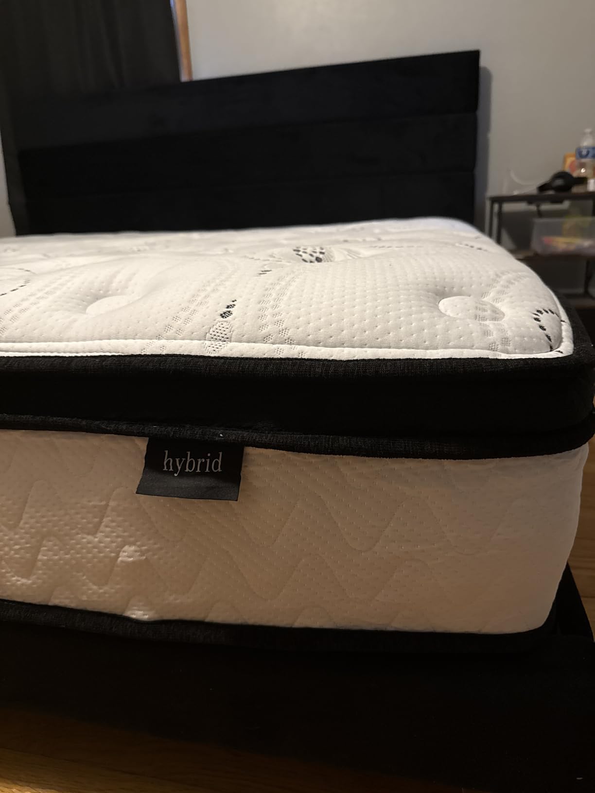 Signature Design by Ashley Chime 12 Inch Hybrid Full Mattress, Memory Foam with Lumbar Support, High-Density Foam & Pocketed Coils for Comfort & Back Support, Mattress in a Box, Full Size customer photo 2