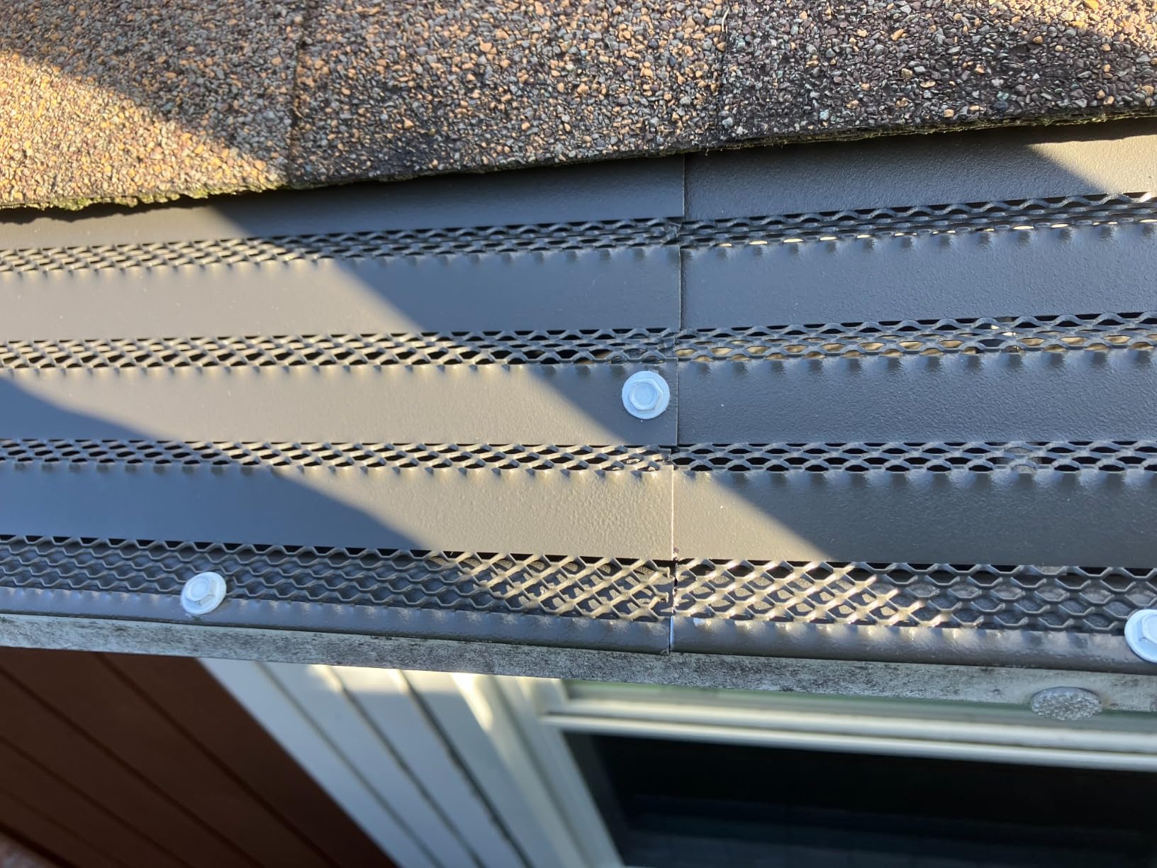 Amerimax Home Products 638010 Hoover Dam Gutter Guard, Dark Gray, 10 Count (Pack of 1) customer photo 1