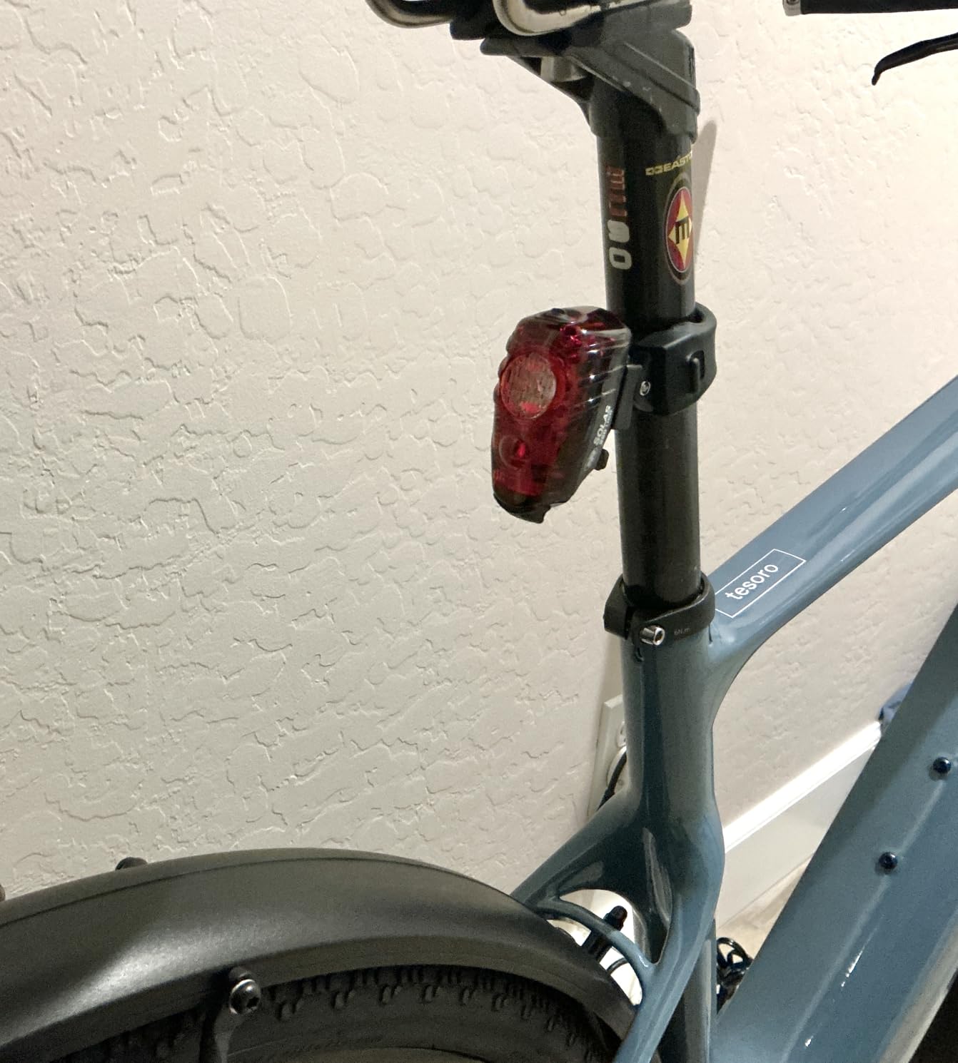 NiteRider Solas 250 USB Rechargeable Bike Tail Light - Ultra Bright Rear Bike Light for Night Riding - Daylight Flash Mode customer photo 2