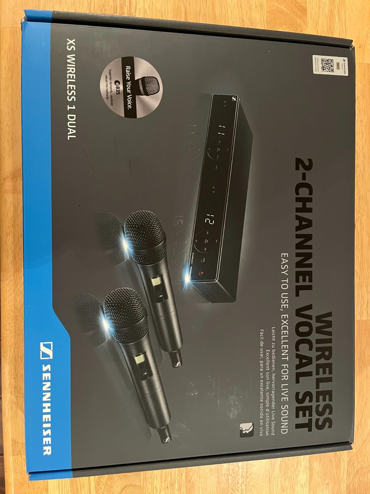 Sennheiser XSW 1-835 Dual Channel Wireless Microphone System customer photo 2