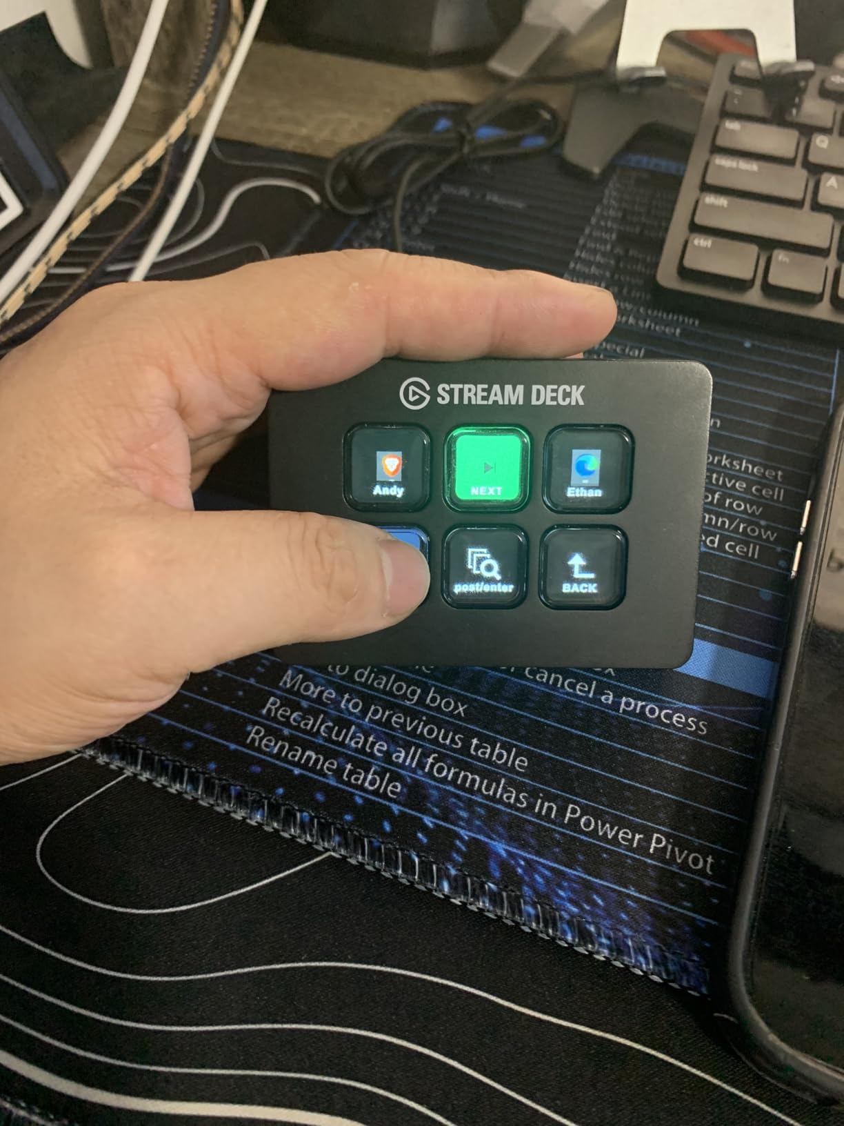 Stream Deck Mini - Control Zoom, Teams, PowerPoint, MS Office and More, Boost Productivity with Seamless Integration for Daily Apps, Set Up Shortcuts Easily, Compatible with Mac and PC customer photo 1