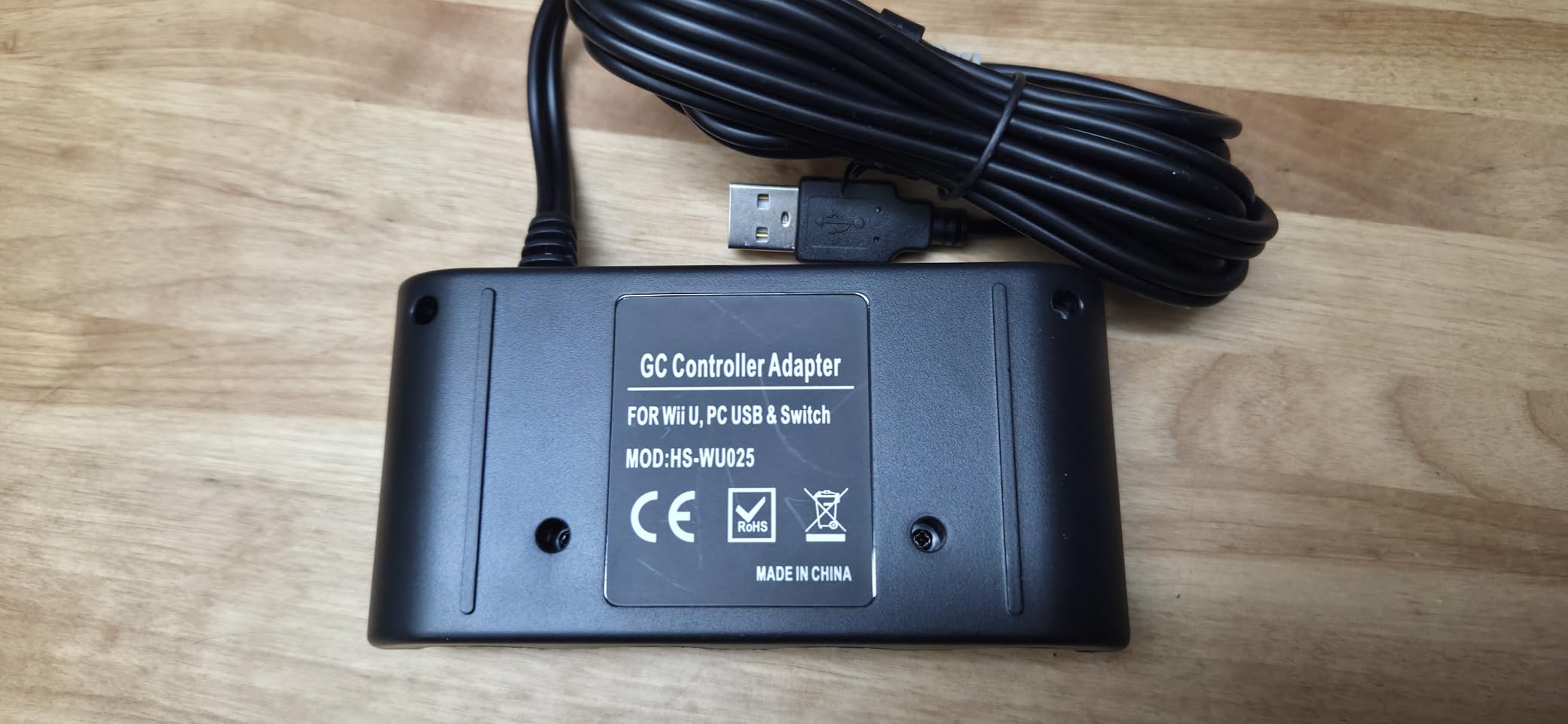 Gamecube Adapter for Nintendo Switch / Wii U / PC and Switch 2 Gamecube Controller Adapter, Super Smash Bros Adapters for NGC Controller, Support Turbo and Vibration Features with 180cm USB Cable customer photo 1