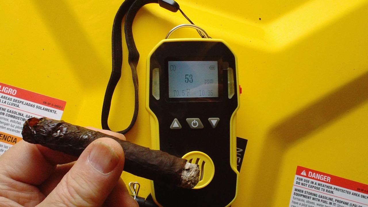 Carbon Monoxide Detector CO Analyzer + Pump by Forensics | USA NIST Calibration | Water, Dust & Explosion Proof | USB Recharge | 0-1000 ppm customer photo 1