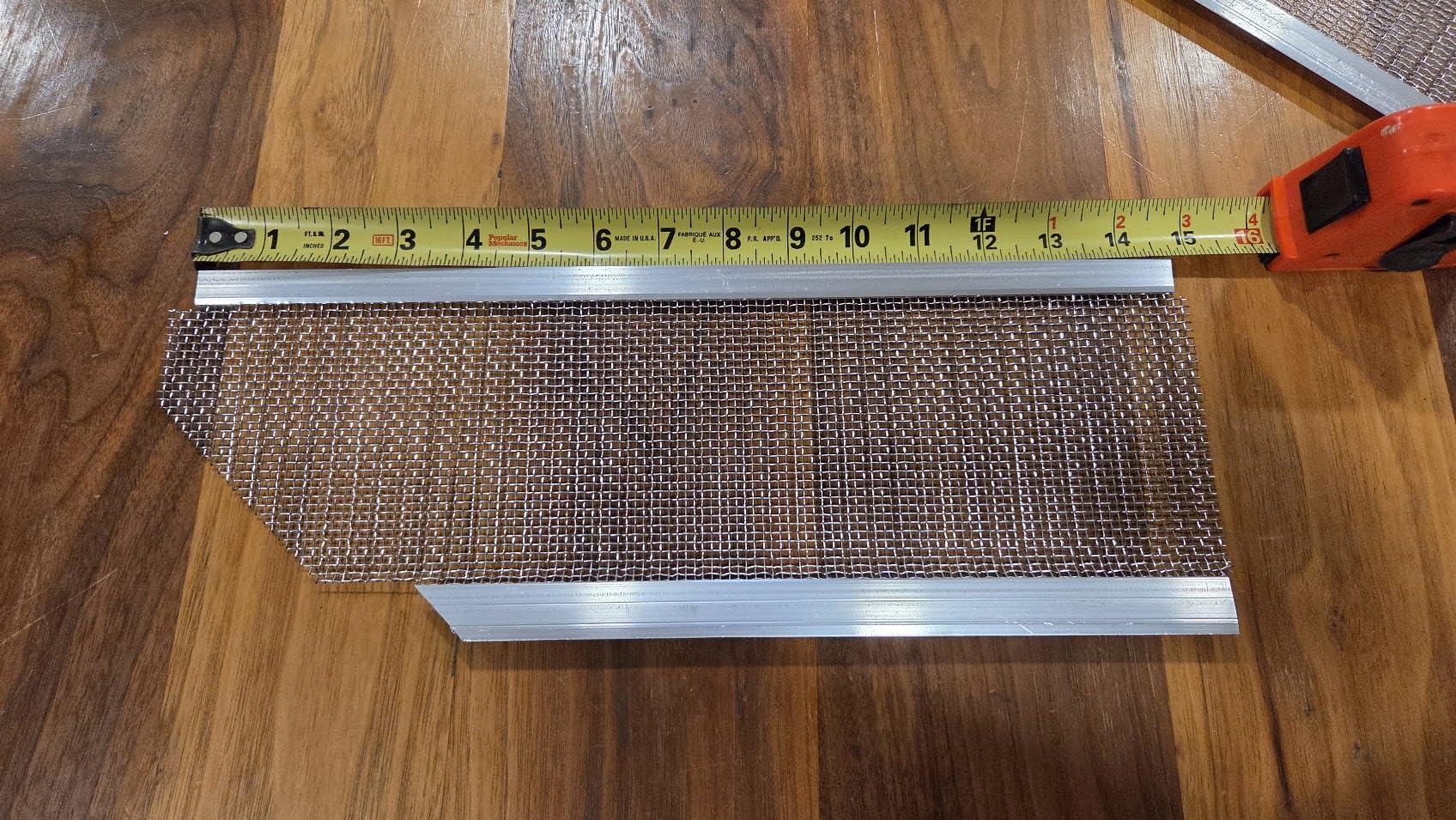RAPTOR GUTTER GUARD - 48 FT. (Nominal) Contractor Grade Stainless Steel Micro-Mesh Gutter Guard Kit with Screws Included. Fits 5 in. Gutters and Smaller. DIY-Friendly. customer photo 1