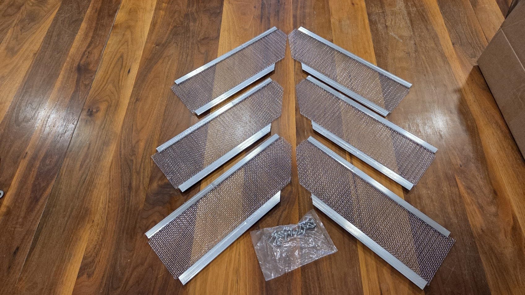 RAPTOR GUTTER GUARD - 48 FT. (Nominal) Contractor Grade Stainless Steel Micro-Mesh Gutter Guard Kit with Screws Included. Fits 5 in. Gutters and Smaller. DIY-Friendly. customer photo 2