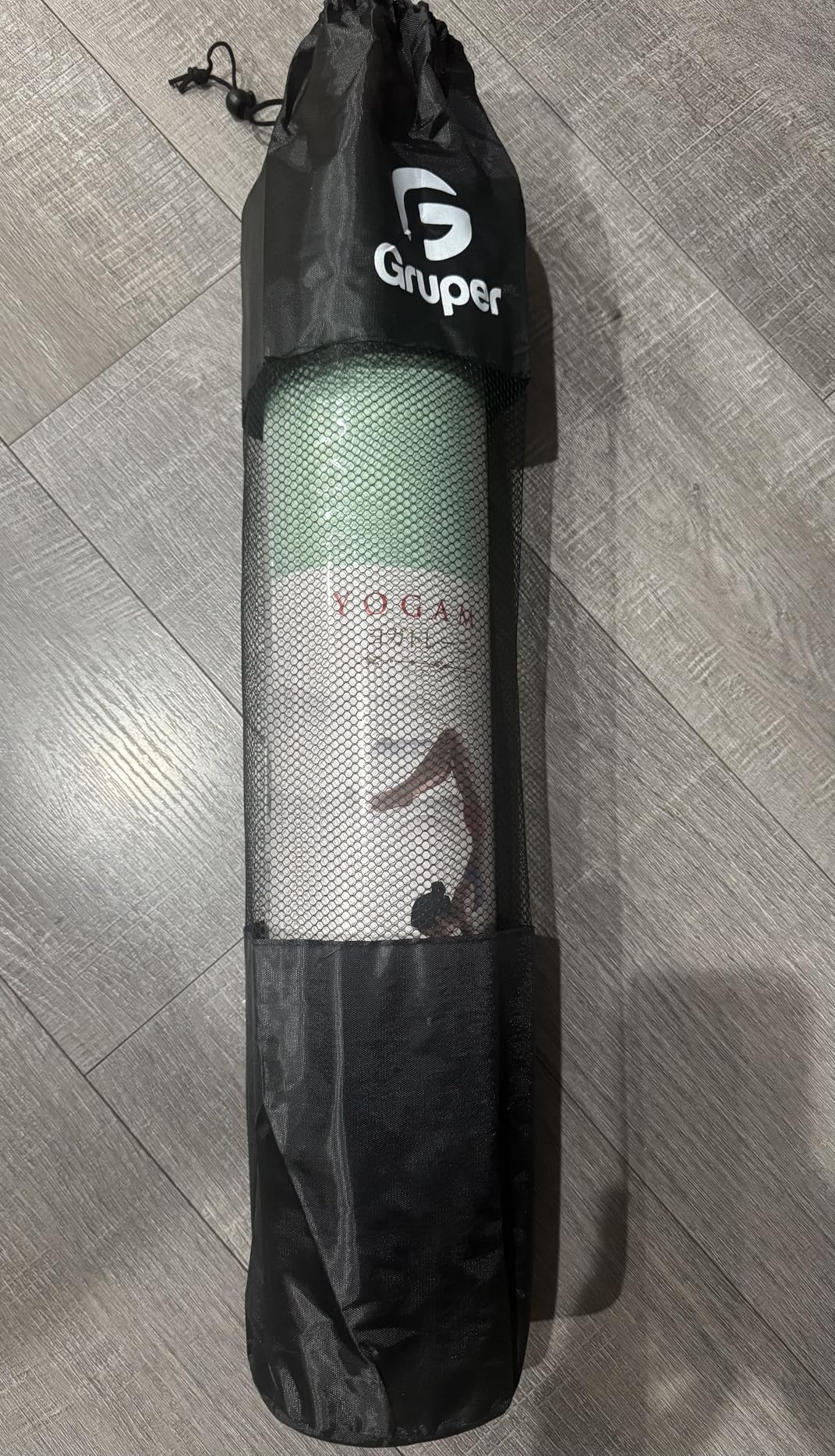 Gruper Yoga Mat Non Slip, Eco Friendly Fitness Exercise Mat with Carrying Strap customer photo 1